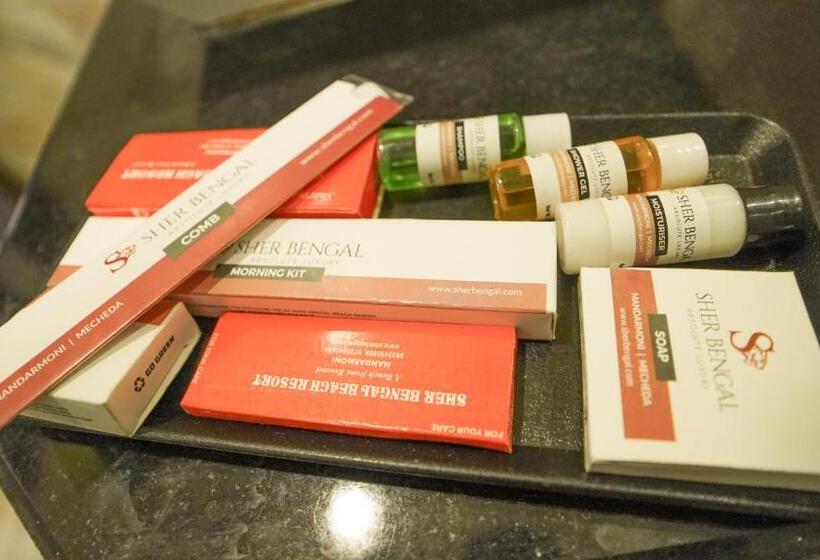 豪华海景房带阳台, Sher Bengal Beach Resort