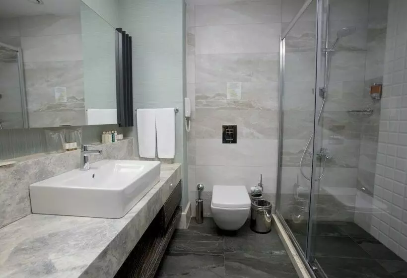 اتاق استاندارد با چشم‌انداز دریا, Fame Residence Lara & Spa