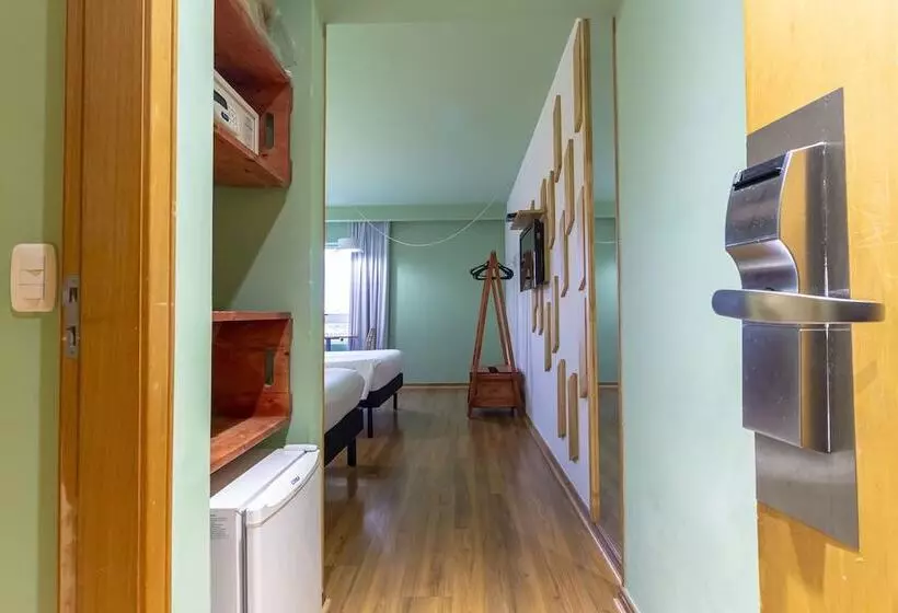 اتاق استاندارد با تخت دوبل, Nacional Inn Curitiba Santa Felicidade