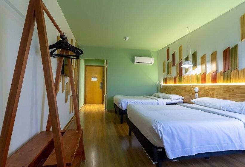 ダブルベッドスタンダードルーム, Nacional Inn Curitiba Santa Felicidade