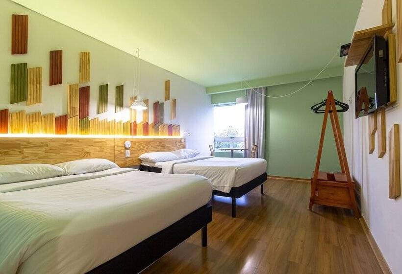 اتاق استاندارد با تخت دوبل, Nacional Inn Curitiba Santa Felicidade