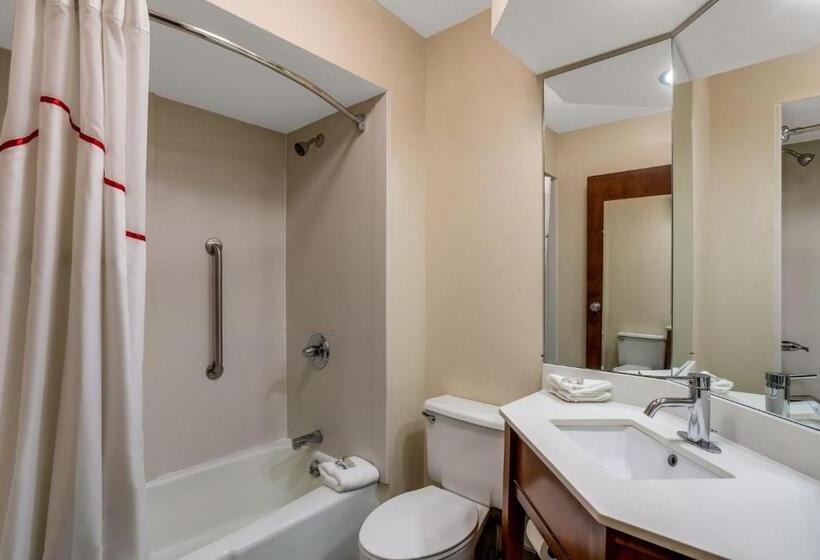 اتاق لوکس با تخت بزرگ, Red Roof Inn Nashville  Music City