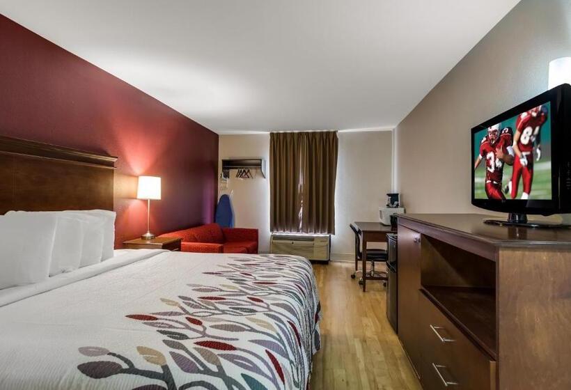 اتاق لوکس با تخت بزرگ, Red Roof Inn Nashville  Music City