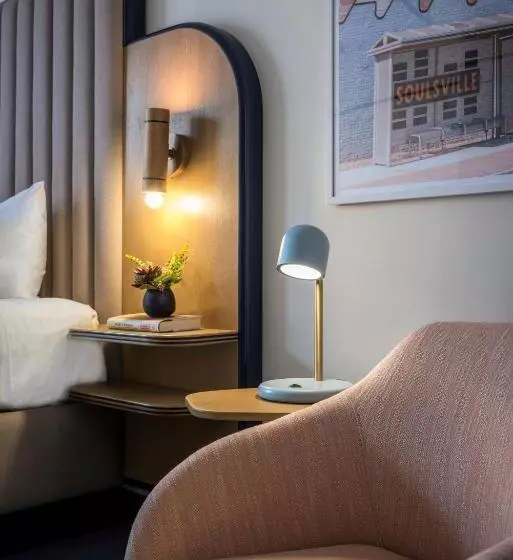 キングサイズベッドのスイートルーム, Hu Hotel Memphis
