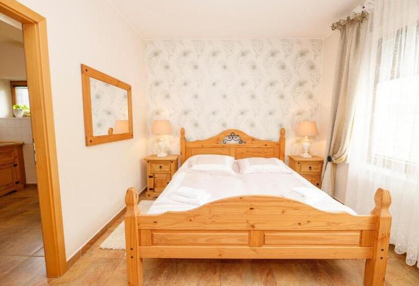 带1个卧室带花园景观的公寓, Penzion Sonáta