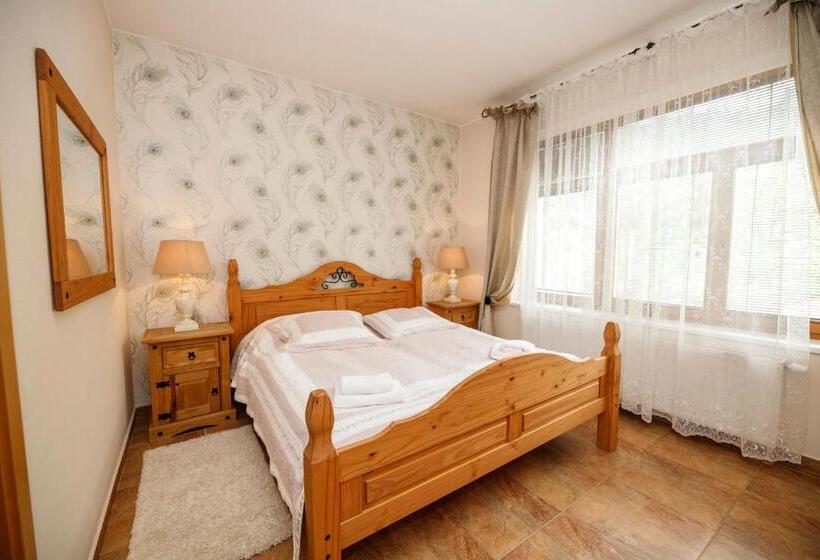 带1个卧室带花园景观的公寓, Penzion Sonáta