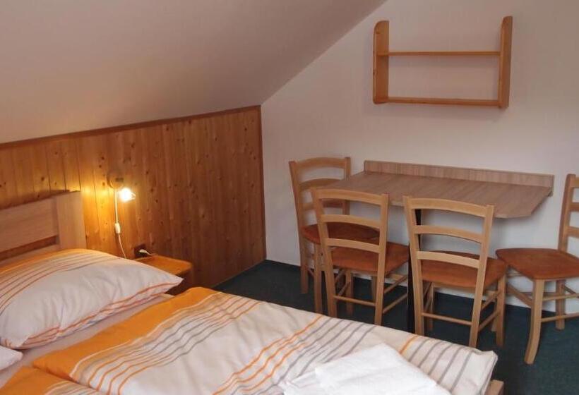 带1个卧室带观景的公寓, Pension Kubát