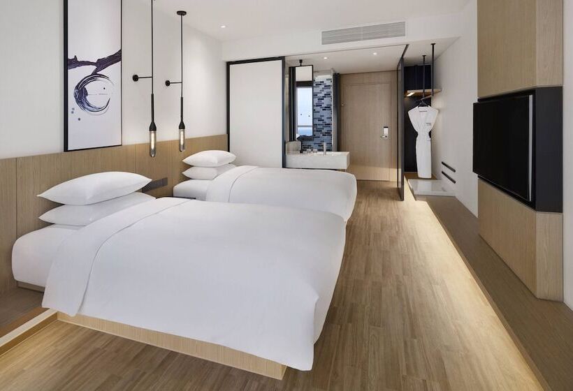 스탠다드 룸 바다 전망, Fairfield By Marriott Busan Songdo Beach