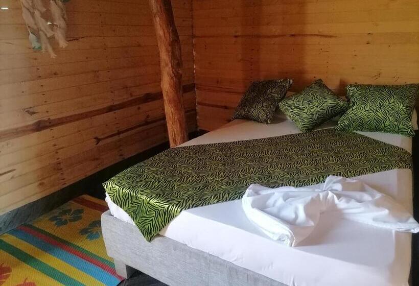 חדר סטנדרט נוף לאגם, Posada Chikiluky Bar