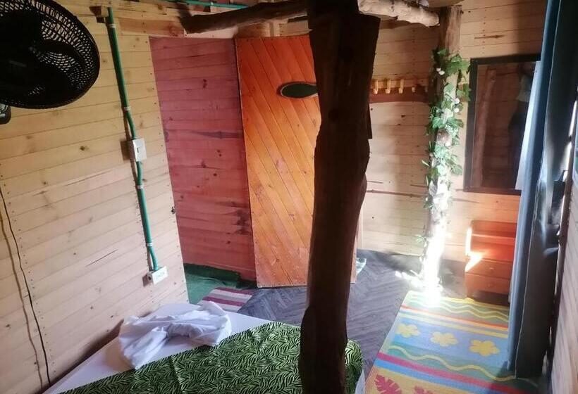 חדר סטנדרט נוף לאגם, Posada Chikiluky Bar