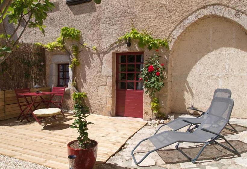Номер Superior с Террасой, Maison Lapopie Chambres Et Gîte