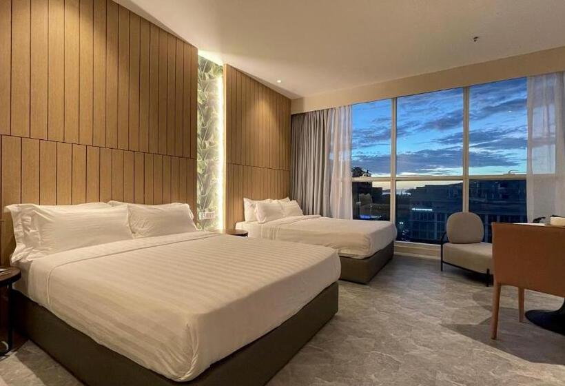 סוויטה משפחתית, Harper Boutique Hotel At Sutera Avenue