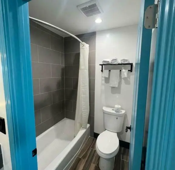 キングサイズベッドのスタンダードルーム, Arlo Motel Near Lax, Sofi Stadium