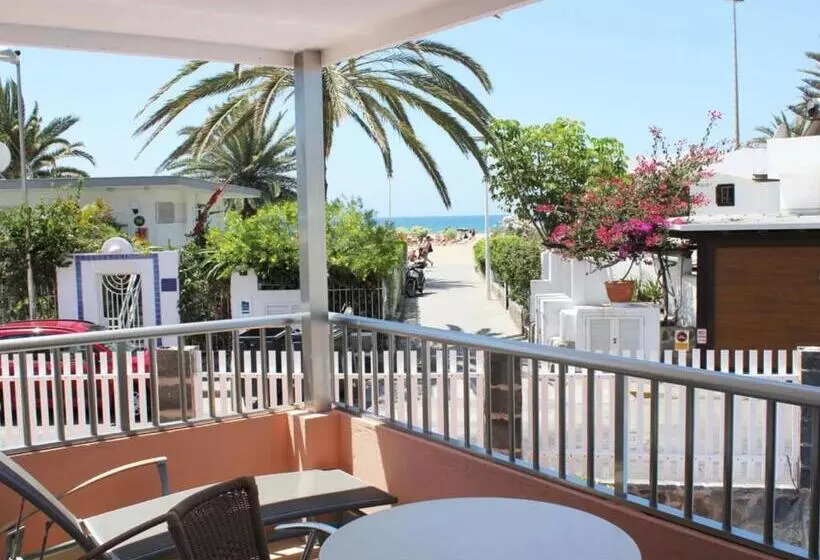 آپارتمان 1 خوابه با بالکن, Apartamentos Oasis Maspalomas