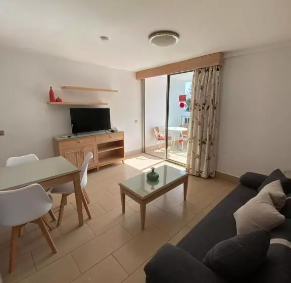 آپارتمان 1 خوابه با تراس, Apartamentos Oasis Maspalomas