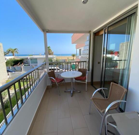 침실 1개 바다 전망 아파트, Apartamentos Oasis Maspalomas