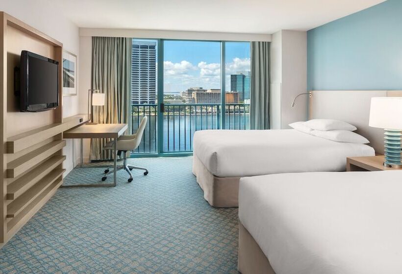스탠다드 룸 더블 침대 2개, Hyatt Regency Jacksonville Riverfront