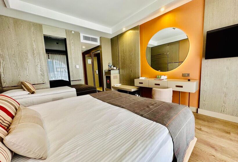 스탠다드 룸 측면 바다 전망, Arycanda Kirman Premium   Ultra All Inclusive