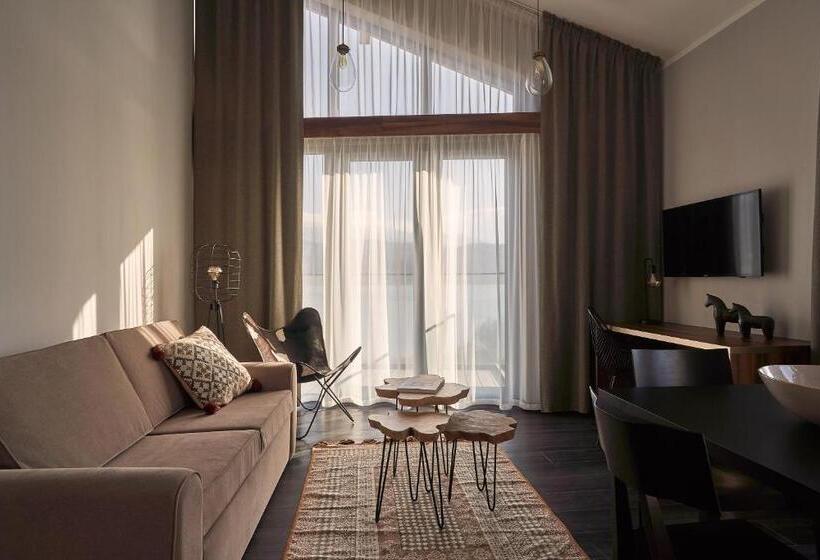 可观山景的小型套房, Lake Hill Karkonosze Resort & Spa