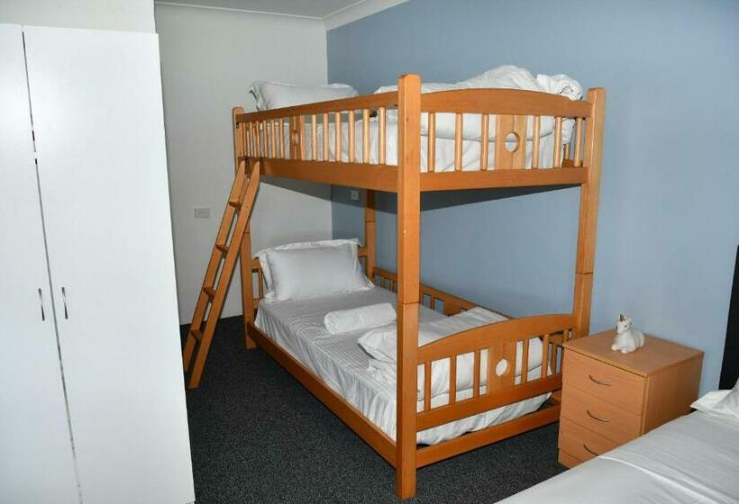 חדר משפחתי עם מיטת קומתיים, Lakeside Inn Wollongong