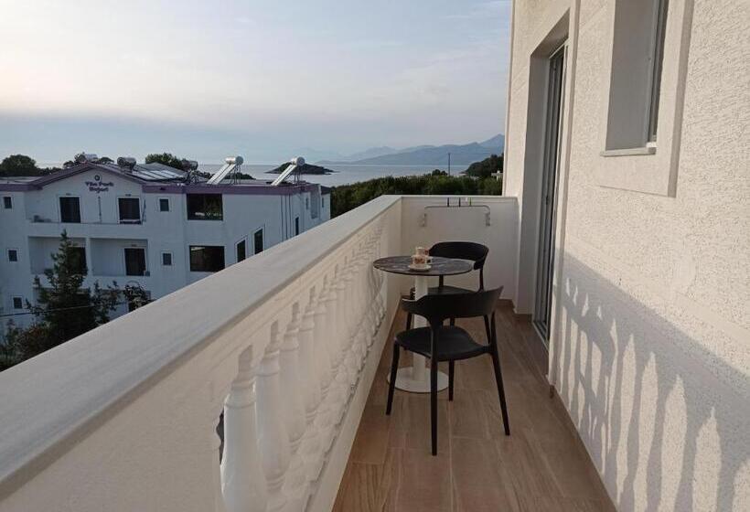 Superior Trippelrum Havsutsikt, Tre Isole Ksamil