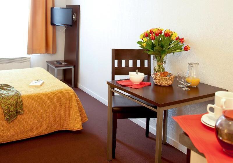 Студия Стандарт, Aparthotel Adagio Access Paris Saint Denis Pleyel
