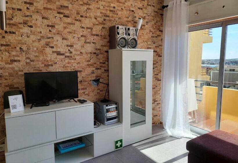 带1个卧室的带海景的公寓, Columbia Apartamentos Turisticos