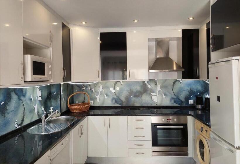 带1个卧室的带海景的公寓, Columbia Apartamentos Turisticos