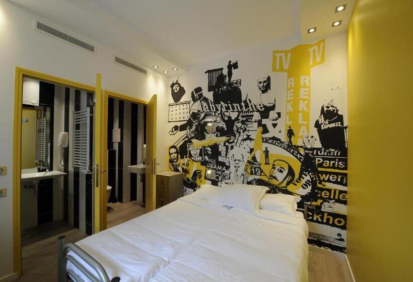 غرفة قياسية, The 3 Ducks Eiffel Tower By Hiphophostels