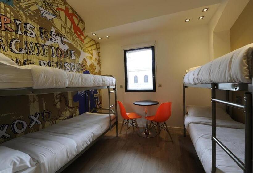 スタンダード４人部屋, The 3 Ducks Eiffel Tower By Hiphophostels