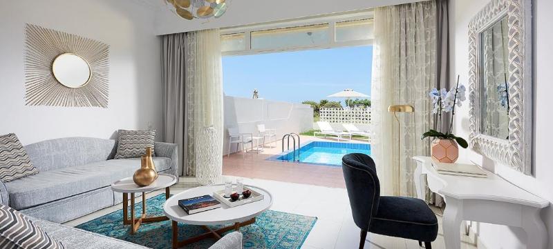 וילה עם חדר שינה אחד ובריכת שחיה, Mythos Palace Resort & Spa