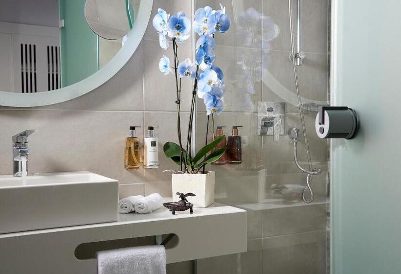 חדר דלוקס צדדי נוף לים, Mythos Palace Resort & Spa