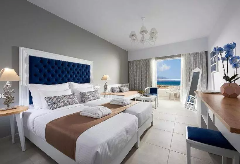 Deluxe-huone Sivuttainen Merinäkymä, Mythos Palace Resort & Spa