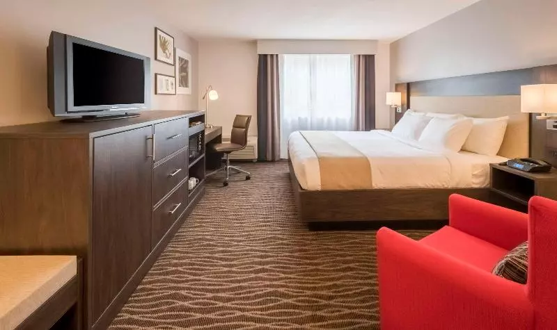 キングサイズベッドのスイートルーム, Country Inn & Suites By Radisson, Rochester Pittsford Brighton, Ny