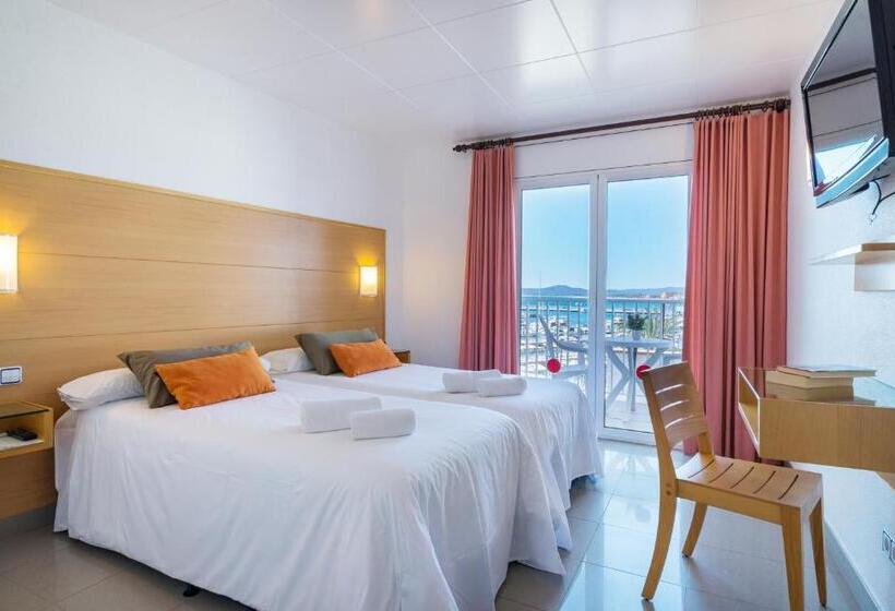 חדר סטנדרט נוף לים, & Diving Les Illes