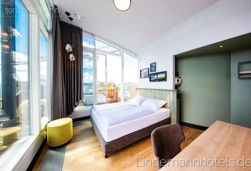 اتاق استاندارد با چشم‌انداز, Fjord Hotel Berlin