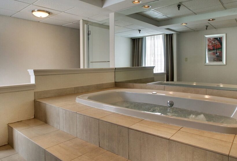 キングサイズベッドのスイートルーム, Holiday Inn Express Poughkeepsie, An Ihg