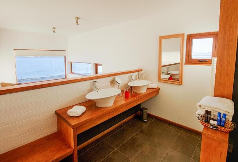 חדר דלוקס נוף לים, Weskar Lodge