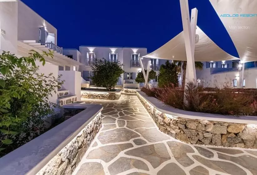 اتاق استاندارد با چشم‌انداز استخر, Aeolos Resort