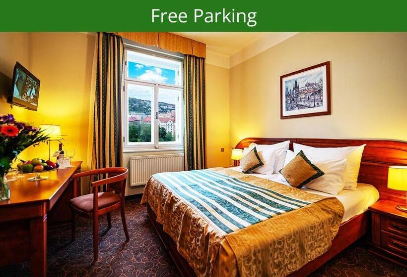 غرفة قياسية فردية, U Divadla   Czech Leading Hotels