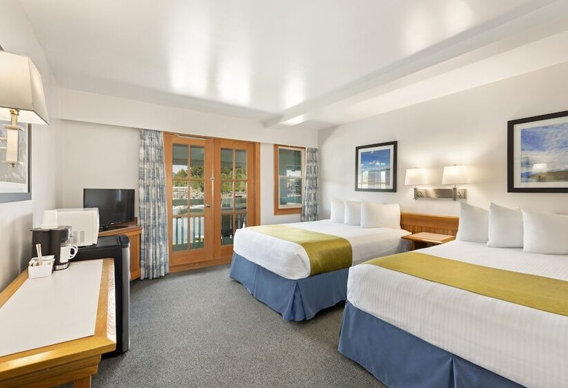 ２ダブルベッドのスタンダードルーム, Canadian Princess Lodge & Marina
