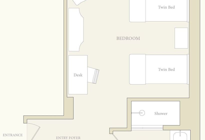 标准间, The Pierre, A Taj Hotel, New York