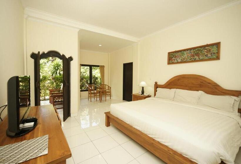 חדר סופריור נוף לבריכה, Swastika Bungalows