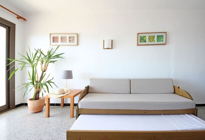 带1个卧室带花园景观的公寓, Aparthotel Niu D´aus