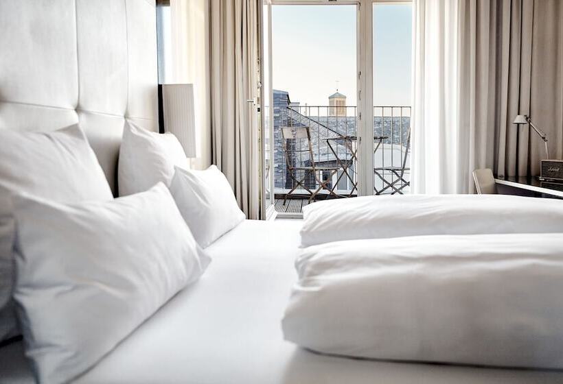 标准间带阳台, The Pure, Frankfurt, A Member Of Design Hotels