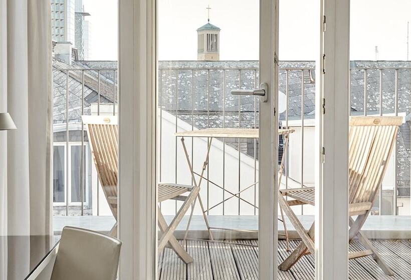 标准间带阳台, The Pure, Frankfurt, A Member Of Design Hotels