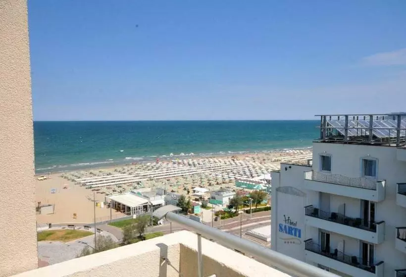 اتاق اساندارد با چشم‌انداز جانبی به دریا, Baltic Riccione Fronte Mare