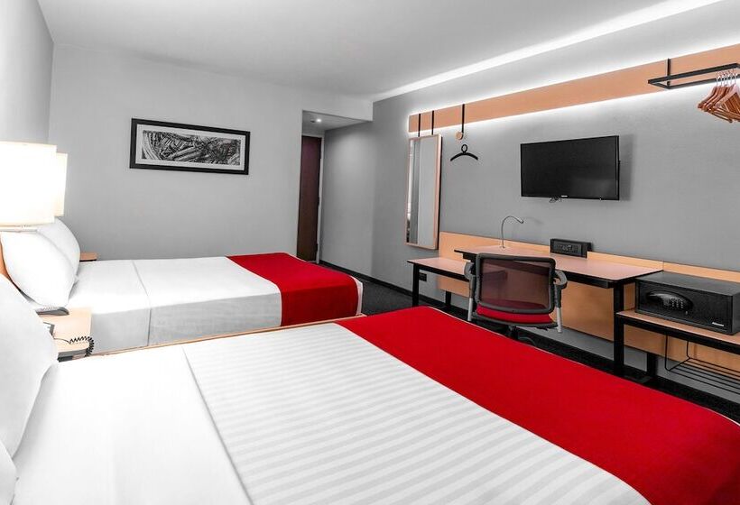 Номер Стандарт 2 Двуспальные Кровати, City Express Plus By Marriott Guadalajara Expo