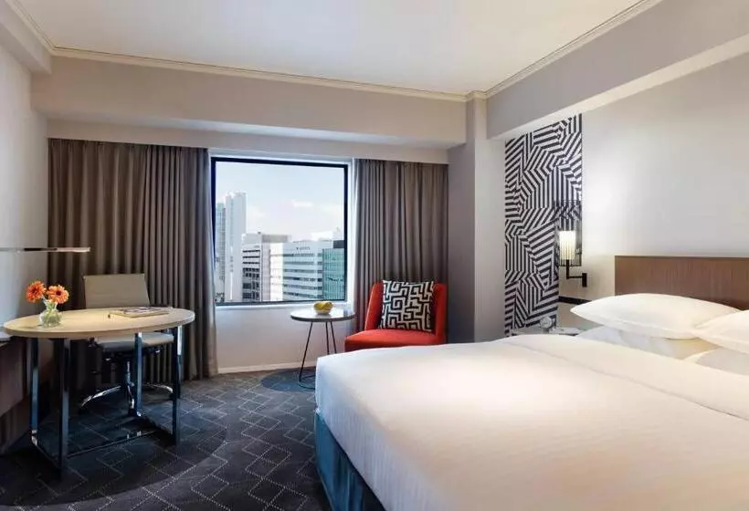 اتاق لوکس با تخت بزرگ, Courtyard By Marriott Shin Osaka Station