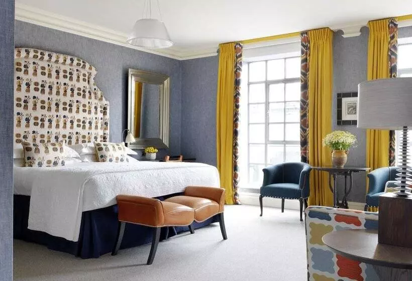 Deluxe-huone, The Soho Hotel, Firmdale Hotels